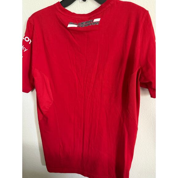 Puma Scuderia Ferrari F1 Racing Red T-Shirt Size Medium - Picture 2 of 11